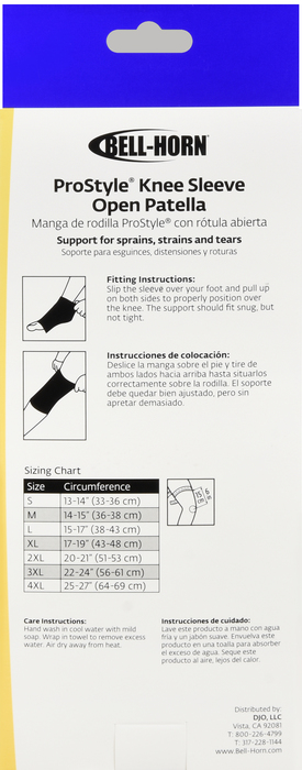 KNEE SLEEVE PROSTYL OPEN PAT XL BELLHORN