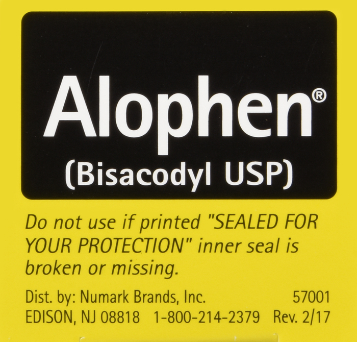 ALOPHEN TABLET 100CT