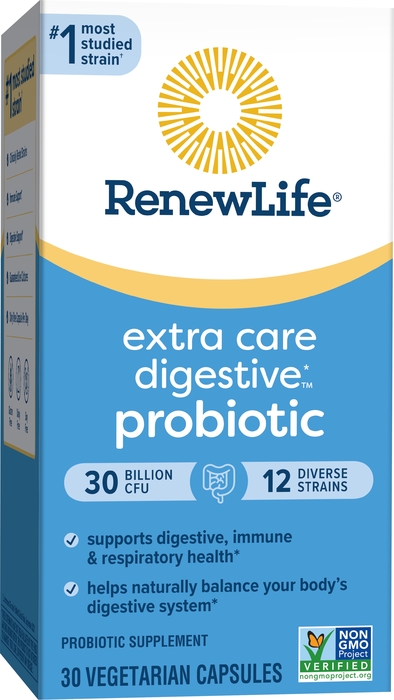 ReNew Life Ultimate Flora Extra Care Probiotic Capsules 30ct