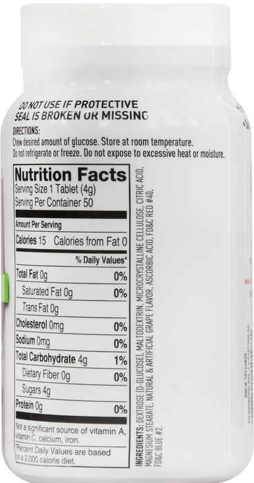 Good Neighbor Pharmacy Glucose Grape Tablets 50ct