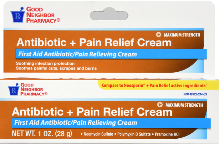 Good Neighbor Pharmacy Antibiotic + Pain Relief Cream 1oz