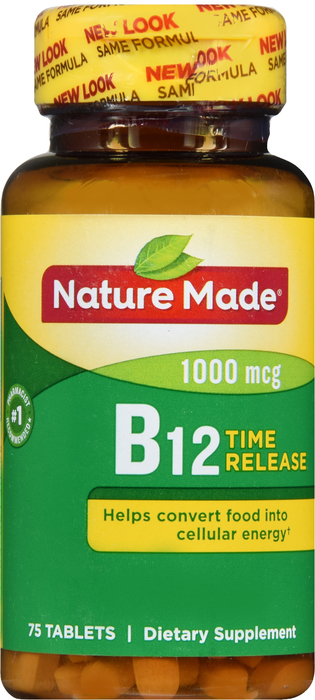 Nature Made VIT B12 1000MCG TABLET 75ct