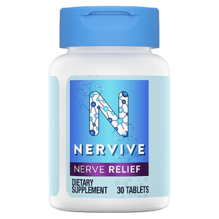 Nervive Nerve Relief Dietary Supplement Tablets 30ct