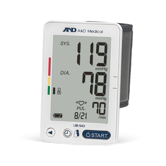 A&D Blood Pressure Wrist Monitor UB-543