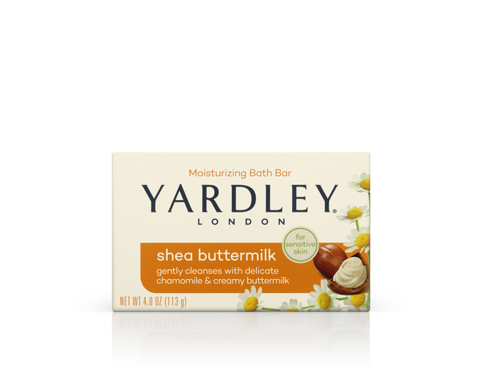 YARDLEY SOAP SHEA BUTTERMILK SNS BAR 4OZ