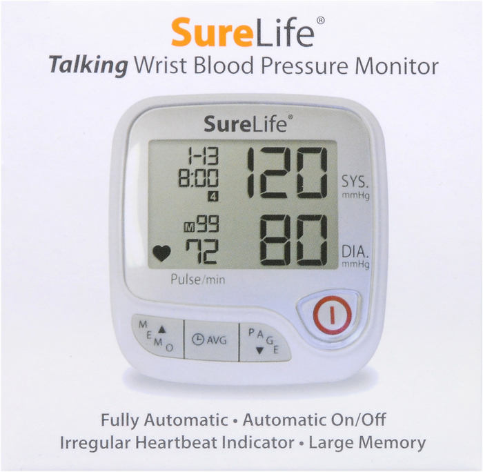 B/P MONITOR TALKING WRIST SURELIFE