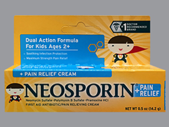 NEOSPORIN KIDS PLUS PAIN CREAM 0.5OZ