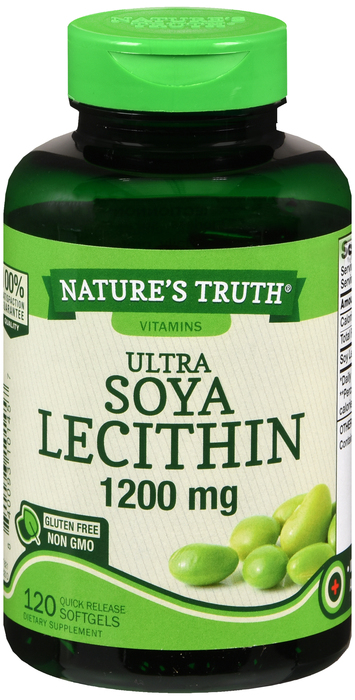 LECITHIN 1200MG SGC 120CT NAT TRUTH