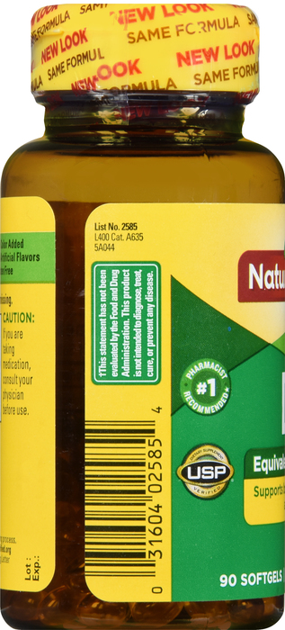 Nature Made VIT D 2000IU LIQUIGEL 90ct