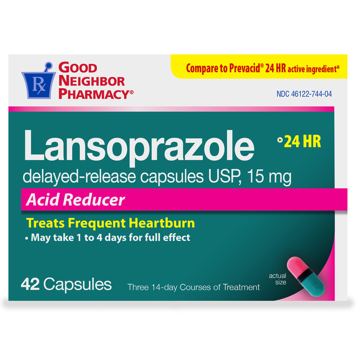 Good Neighbor Pharmacy Lansoprazole 15mg Capsules 42ct