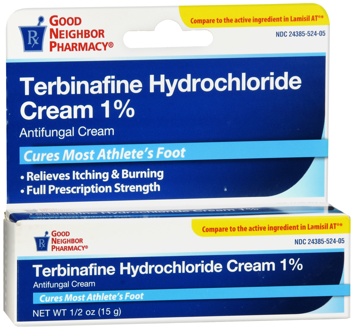 Good Neighbor Pharmacy Terbinafine Hydrochloride Cream 1% 0.5oz