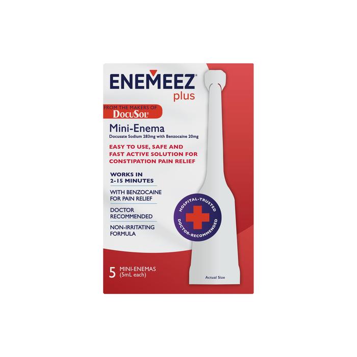 ENEMEEZ PLUS 283-20 MG MINI ENEMA 5X5 ML