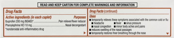 Sudafed PE Head Congestion & Pain Caplets 20ct