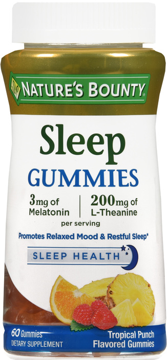 SLEEP COMPLEX MEL3MG GUM 60CT NAT BOUNTY