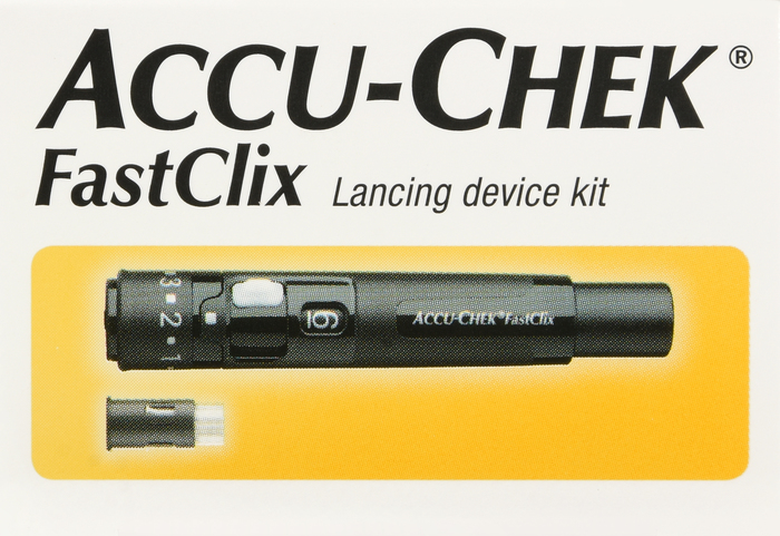 Accu-Chek Fastclix Lancing Device Kit1ct