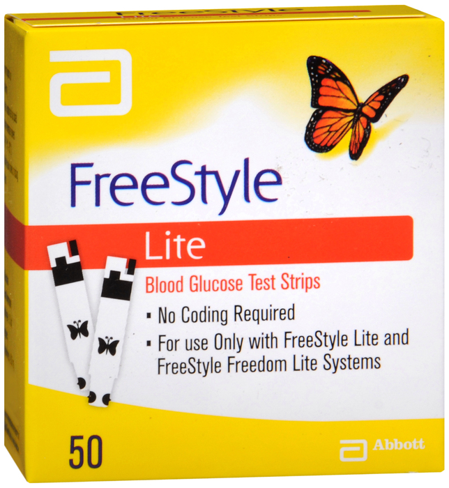 FreeStyle Lite Test Strips 50ct