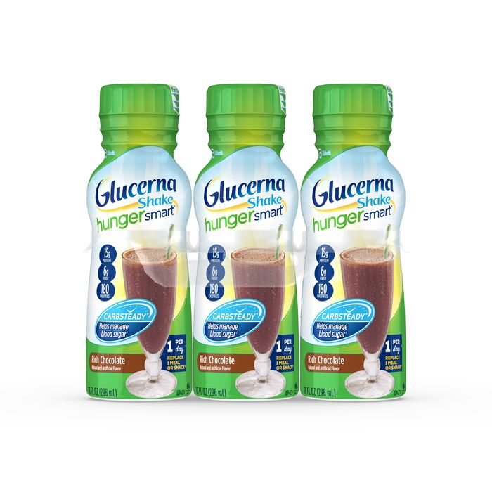 GLUCERNA HUNGER SMART LIQ CHOC 4X6X10OZ