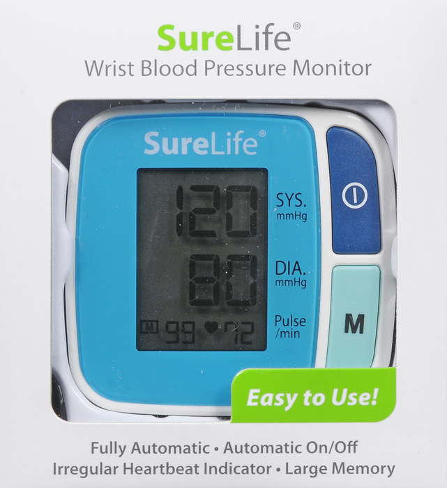 SureLife Automatic Wrist Blood Pressure Monitor 1ct