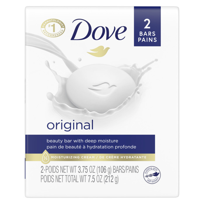 DOVE ORIGINAL BAR 2X3.75OZ