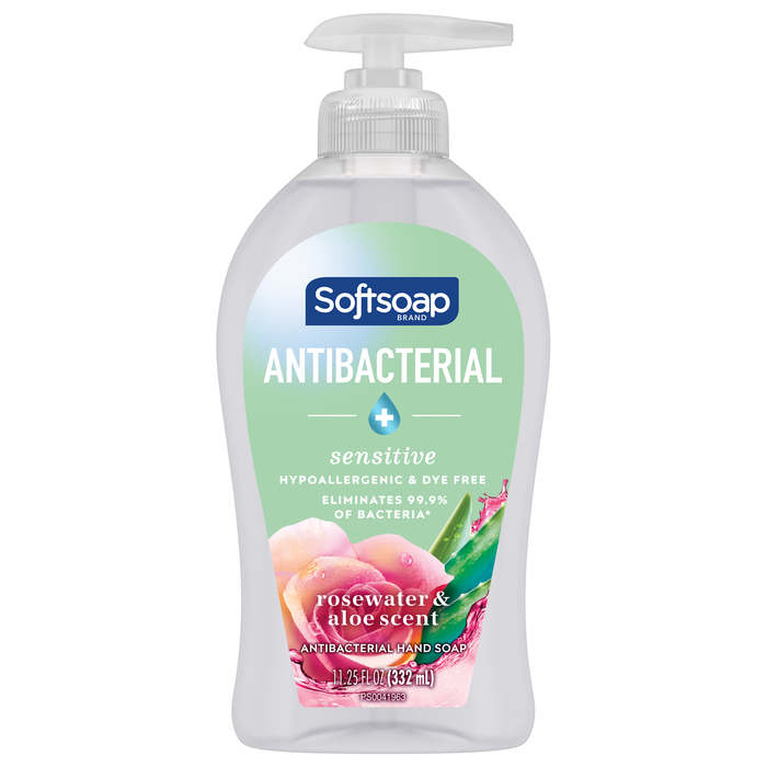 SOFTSOAP ANTIBAC RSEWTR ALOE LIQ 11.25OZ