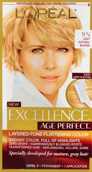 EXCELLENCE AGE PRFCT 9N LT NAT BLONDE