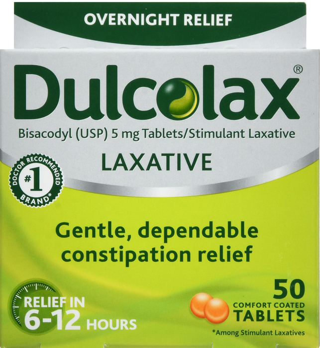 DULCOLAX 5MG TABLET 50CT