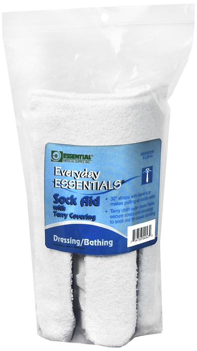 Essential Medical Sock Aid Terrycloth L3010