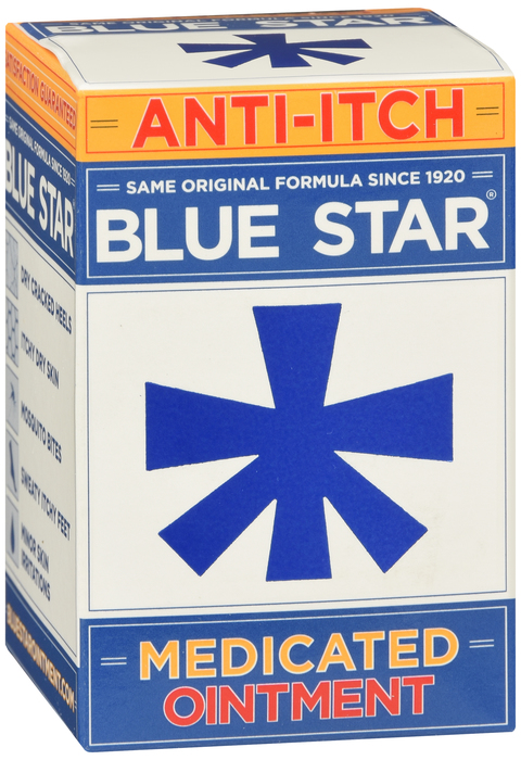 Blue Star Anti-Itch Medicated Ointment 2oz