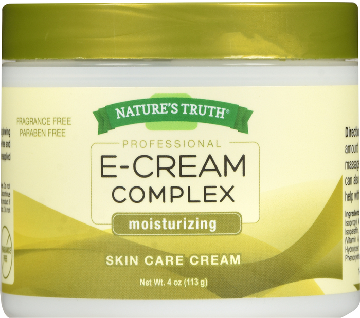 VIT E COMPLEX MOIST CREAM 4 OZ NAT TRUTH