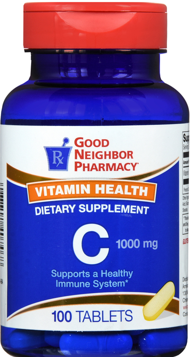 Good Neighbor Pharmacy Vitamin C 1000mg Tablets 100ct