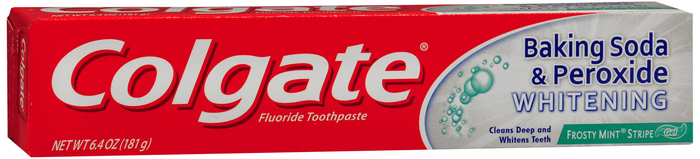 COLGATE B/SODA PEROX WHITE GEL F/MNT 6OZ