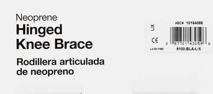 Good Neighbor Pharmacy Neoprene Hinged Knee Brace Large/Extra Large 1ct