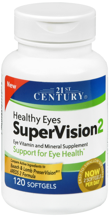 21st Century Healthy Eyes SuperVision 2 SoftGels 120ct