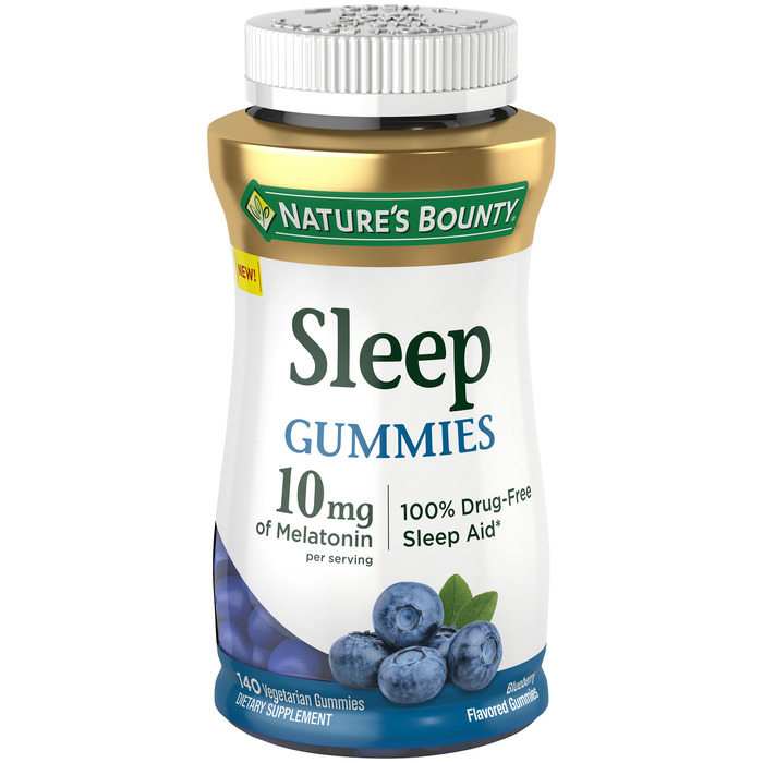 SLEEP MELATONIN 10 MG GMY 140 NAT BOUNTY