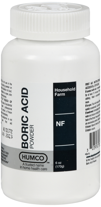 BORIC ACID NF POWDER 6OZ HUMCO