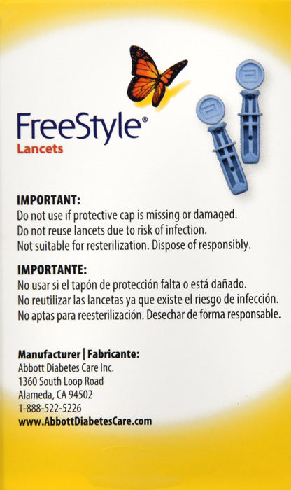 FreeStyle Lancets 100ct