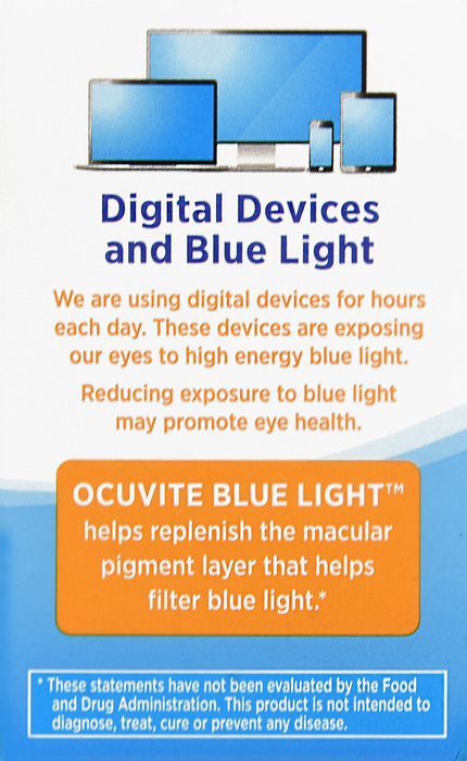 Bausch + Lomb Ocuvite Blue Light Softgels 30ct