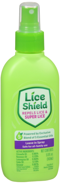 Lice Shield Leave In Spray 5oz