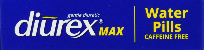 Diurex Max Water Pills Gentle Diuretic Caplets 24ct