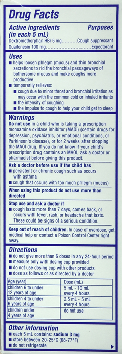 DELSYM CHILD COUGH+DM CONGEST LIQ 4OZ