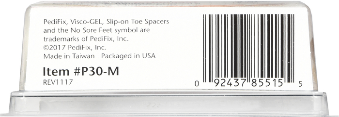 PEDIFIX TOE SPACERS SLIP ON VISCO M DS