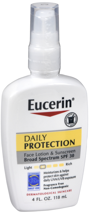 Eucerin Daily Protection Face SPF 30 Lotion 4oz