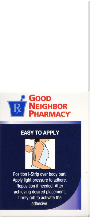 Good Neighbor Pharmacy Kinesiology Cotton Pre-Cut Strips Beige Tape 20ct