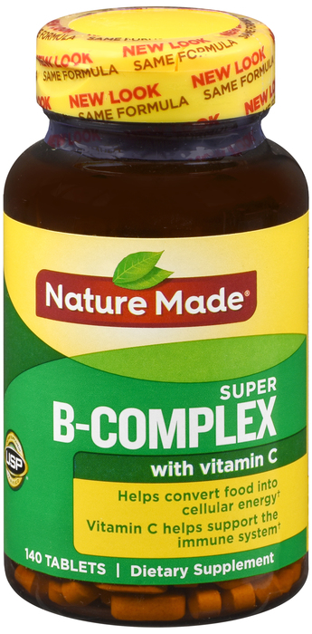 Nature Made SUPER B COMPLEX TABLET 140ct