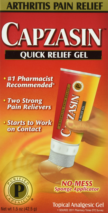 Capzasin Quick Relief Gel 1.5oz