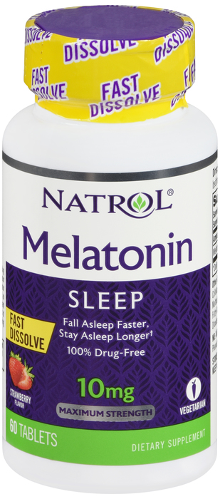 Natrol Melatonin 10mg Fast Dissolve Tablets 60ct