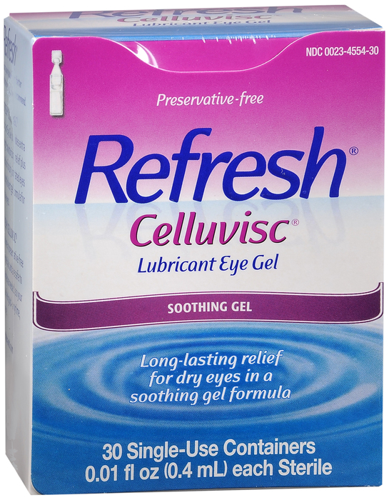 Refresh Celluvisc Lubricating Eye Gel 30ct