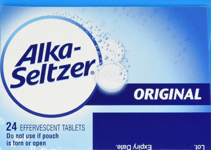 ALKA-SELTZER ORIGINAL TABLET 24CT