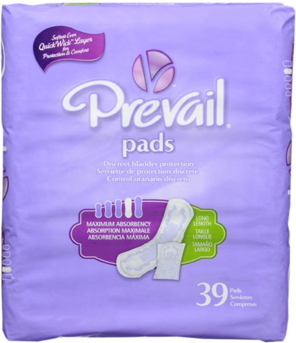 PREVAIL BLADDER CONTROL PAD LONG FQ