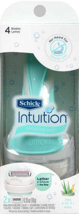 SCHICK INTUITION NATURALS RAZOR SENS